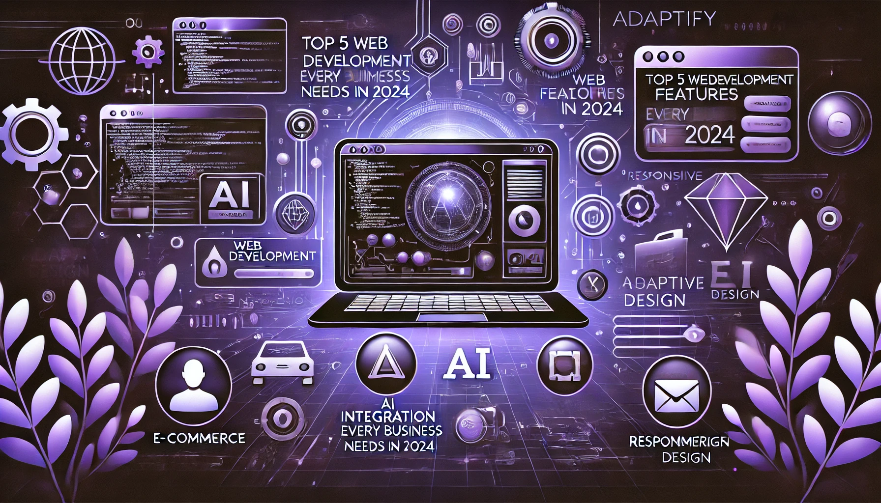 Top 5 Web Development Features Every Business Needs in 2024